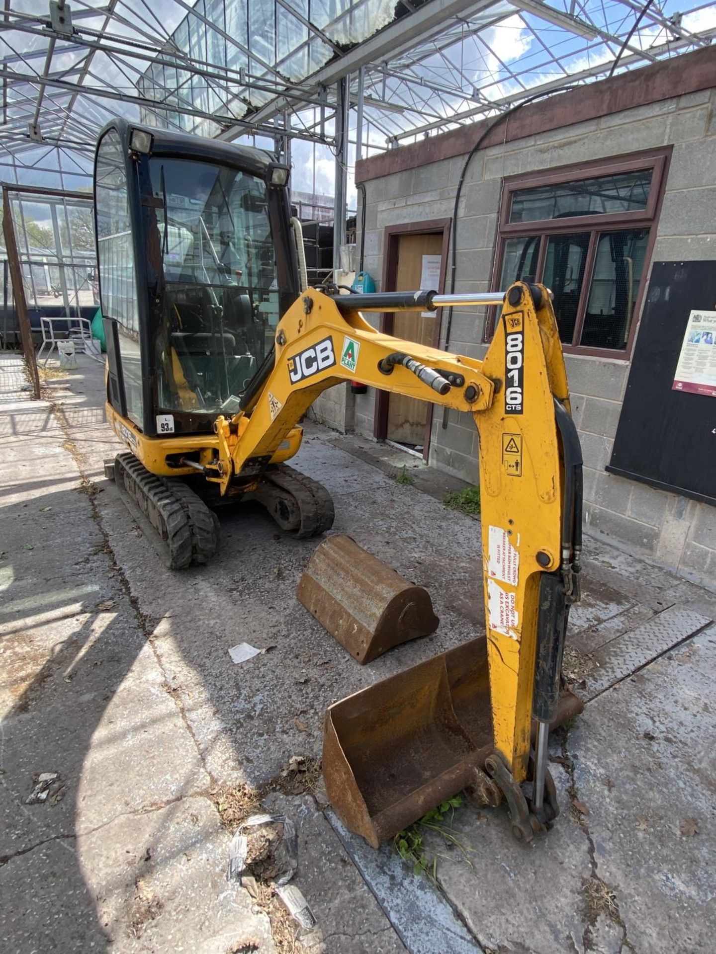 JCB 8016 MINI DIGGER 1.6 TONNE 1914 HOURS