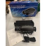 AN AS NEW AND BOXED NV 2000 MONOCULAR NIGHT VISION SCOPE WITH CARRYING CASE