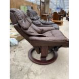 A STRESSLESS RECLINING CHAIR