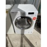 A WHITE HOOVER 8KG TUMBLE DRYER BELIEVED WORKING BUT NO WARRANTY