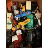 A QUANTITY OF TOY CARS