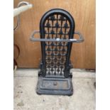 A CAST IRON STICK STAND