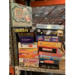 A SELECTION OF BOARD GAMES