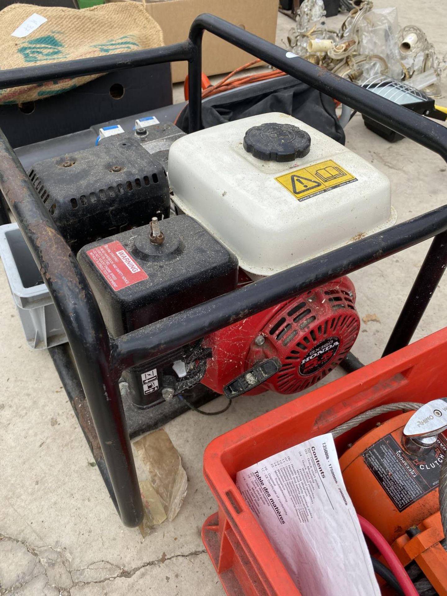 A GX160 HONDA 5.5 PETROL GENERATOR - Image 3 of 3