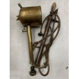 TWO VINTAGE BRASS FLY SPRAYERS