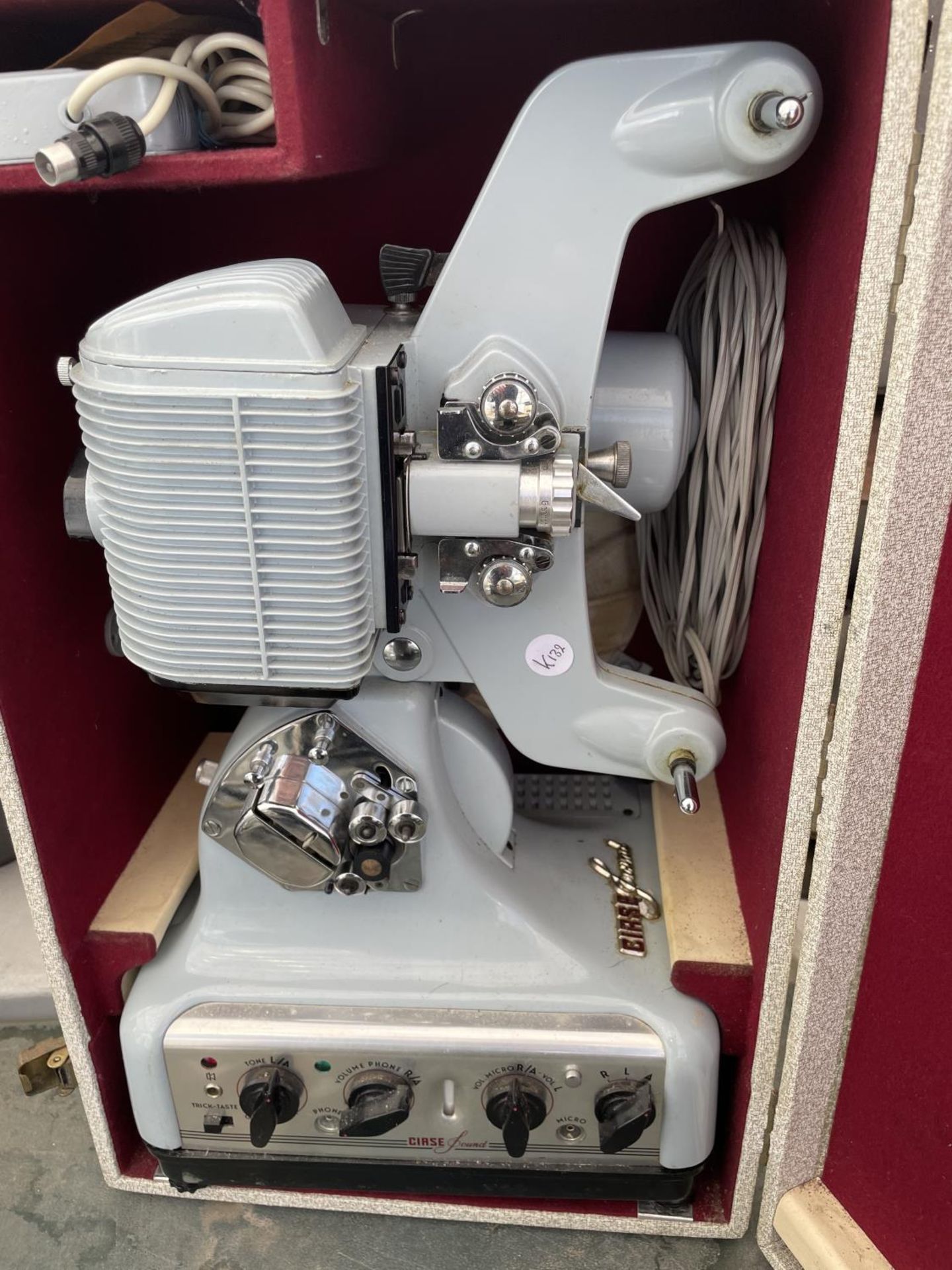 A VINTAGE CIRSE SOUND PROJECTOR - Image 2 of 5