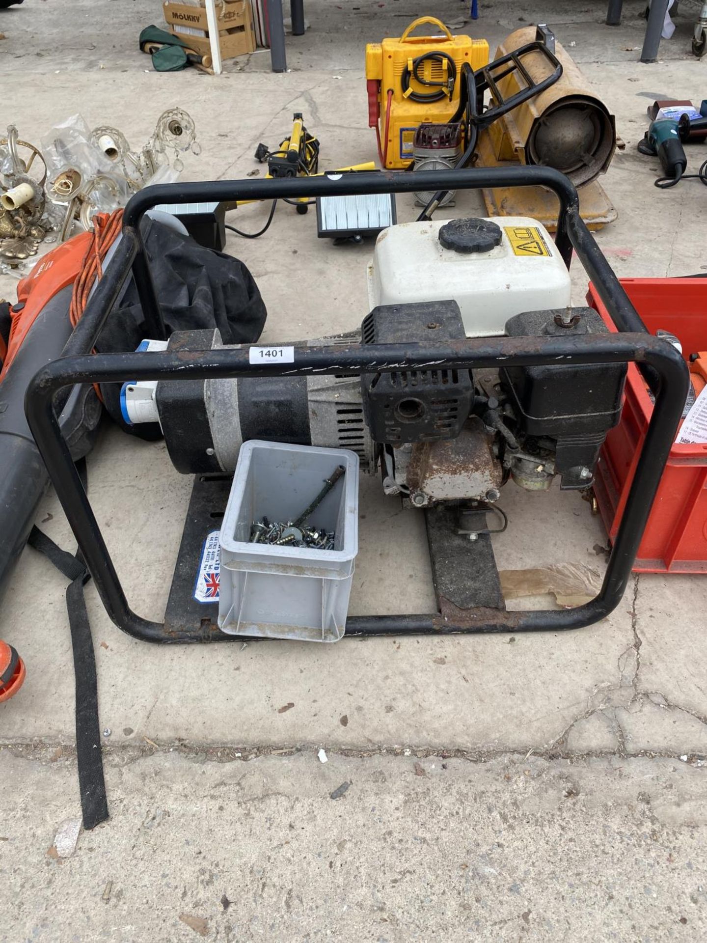 A GX160 HONDA 5.5 PETROL GENERATOR