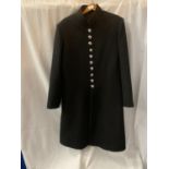 A LADIES POLICE COAT WITH POLICE SERVICE BUTTONS