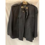 A DURBAN REGIMENT BLACK JACKET AND TROUSERS