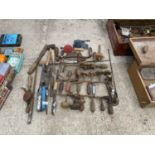 VARIOUS VINTAGE TOOLS - DRILL BRACES ETC