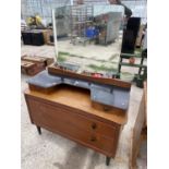 A MID 20TH CENTURY RETRO DRESSING CHEST