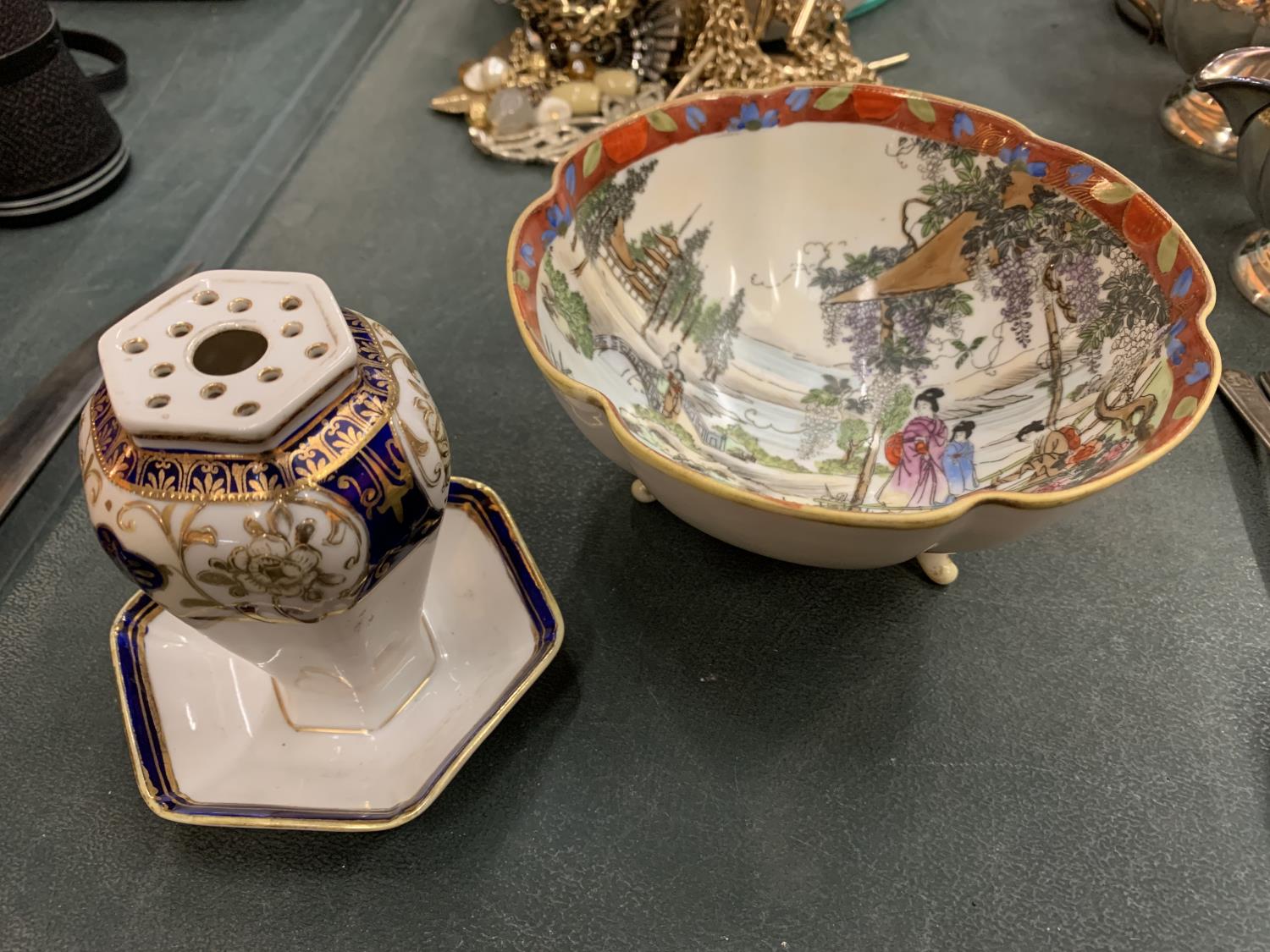 TWO EXAMPLES OF JAPANESE NORITAKE