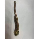 A BRASS AND COPPER BOSONS WHISTLE