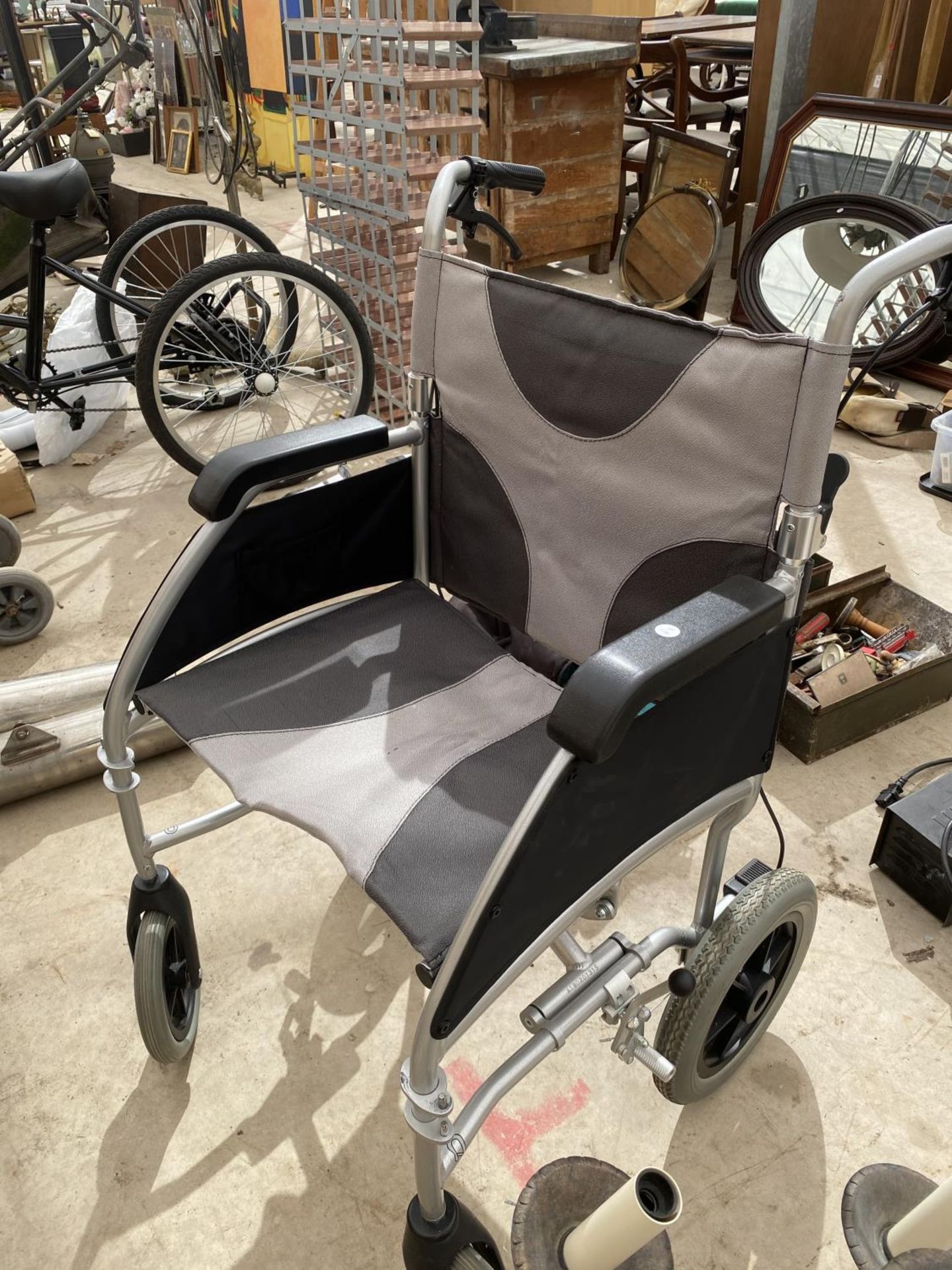 TWO WHEEL CHAIRS TO INCLUDE AN ABLEWORLD - Image 5 of 5