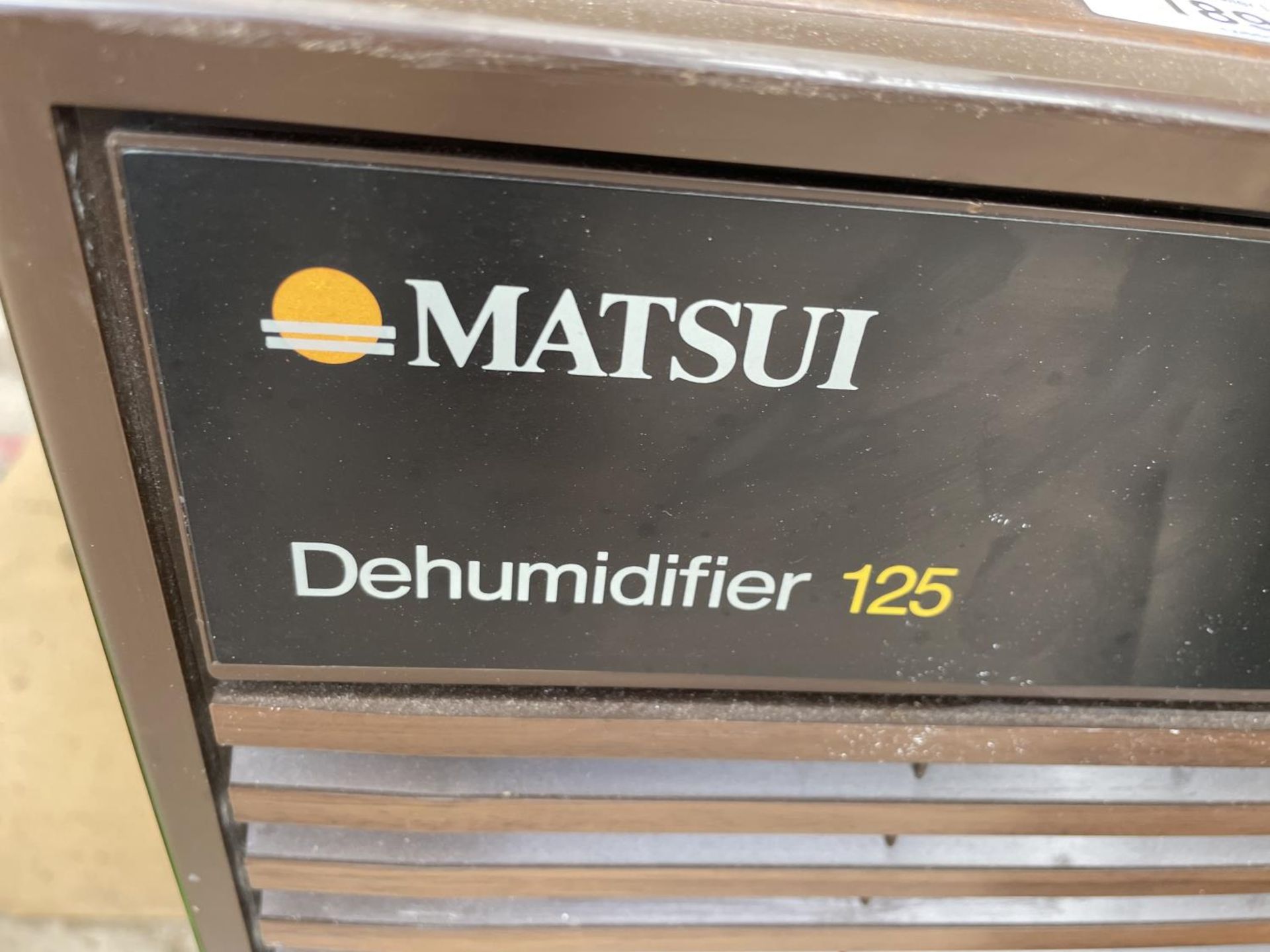 A MATSUI DEHUMIDIFER 125 - Image 2 of 2