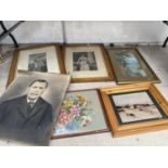 ASN ASSORTMENT OF FRAMED PRINTS AND PICTURES TO INCLUDE A TAPESTRY