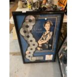 A FRAMED CELINE DION PRESENTATION FOR THE CD FALLING INTO YOU