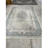 A FLORAL CARPET, INDIAN COTTON BY E.R.M