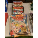 A COLLECTION OF APPROX. 65 'THE DANDY' COMICS - TO INCLUDE YEARS 1999, 2000, 2001, 2002