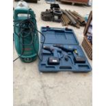 TWO BOSCH DRILLS AND A BOSCH ELECTRIC PRESSURE WASHER