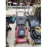 A MOUNTFIELD HP470 PETROL LAWN MOWER WITH GRASS BOX BELIEVED WORKING ORDER BUT NO WARRANTY