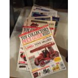 A LARGE COLLECTION OF TOY COLLECTORS PRICE GUIDE MAGAZINES AND NEWSPAPERS