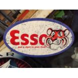 A VINTAGE STYLE ESSO SIGN - WIDTH 35CM