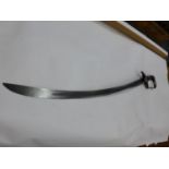 A 1796 PATTERN LIGHT CAVALRY TROOPERS SWORD, 82CM, CURVED BLADE STAMPED WOOLLEY AND CO. WOOLEY AND