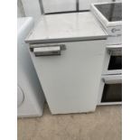 A WHITE SIERA UNDER COUNTER FRIDGE BELIEVED IN WORKING ORDER BUT NO WARRANTY