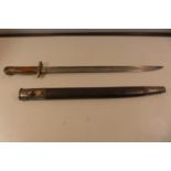 A BRITISH 1907 PATTERN BAYONET BY WILKINSON 43.5CM BLADE