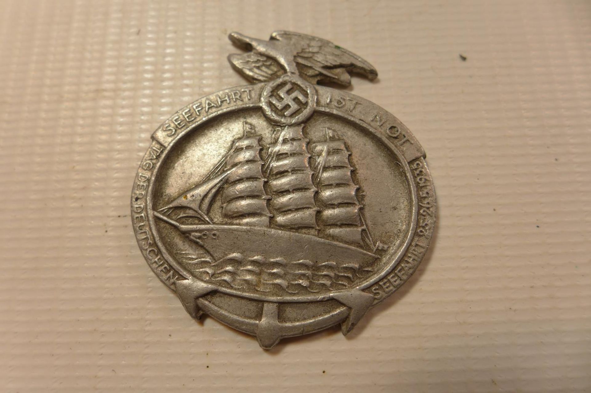 A NAZI GERMANY SEEFAHRT 1ST NOT BADGE