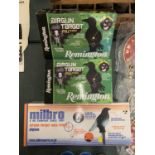 THREE BOXED AND AS NEW AIRGUN TARGETS TO INCLUDE TWO REMINGTON AND A MILBRO