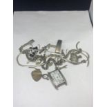 A QUANTITY OF SCRAP SILVER GROSS WEIGHT APPROXIMATELY 83.8 GRAMS