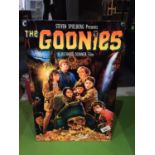 A 'THE GOONIES' METAL SIGN