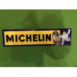 A 'MICHELIN' METAL SIGN