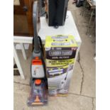 A VAX RAPID SPRING CLEAN CARPET CLEANER AND A VIBRATWIN STEAM MOP