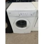 A WHITE ZANUSSI 6KG WASHING MACHINE BELIEVED IN WORKING ORDER BUT NO WARRANTY