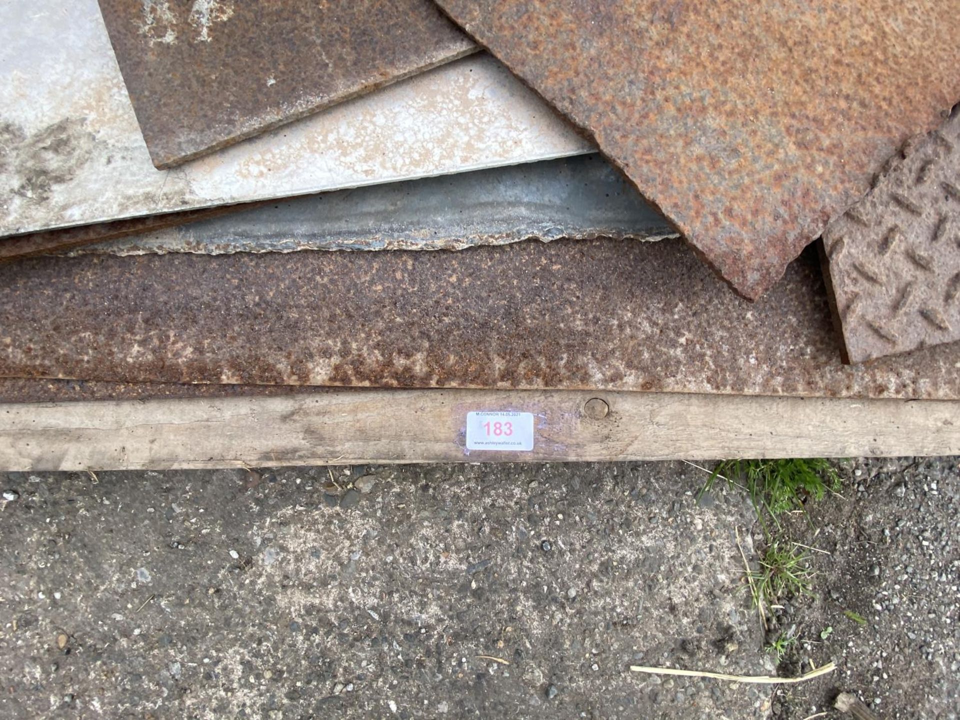 PALLET OF STEEL