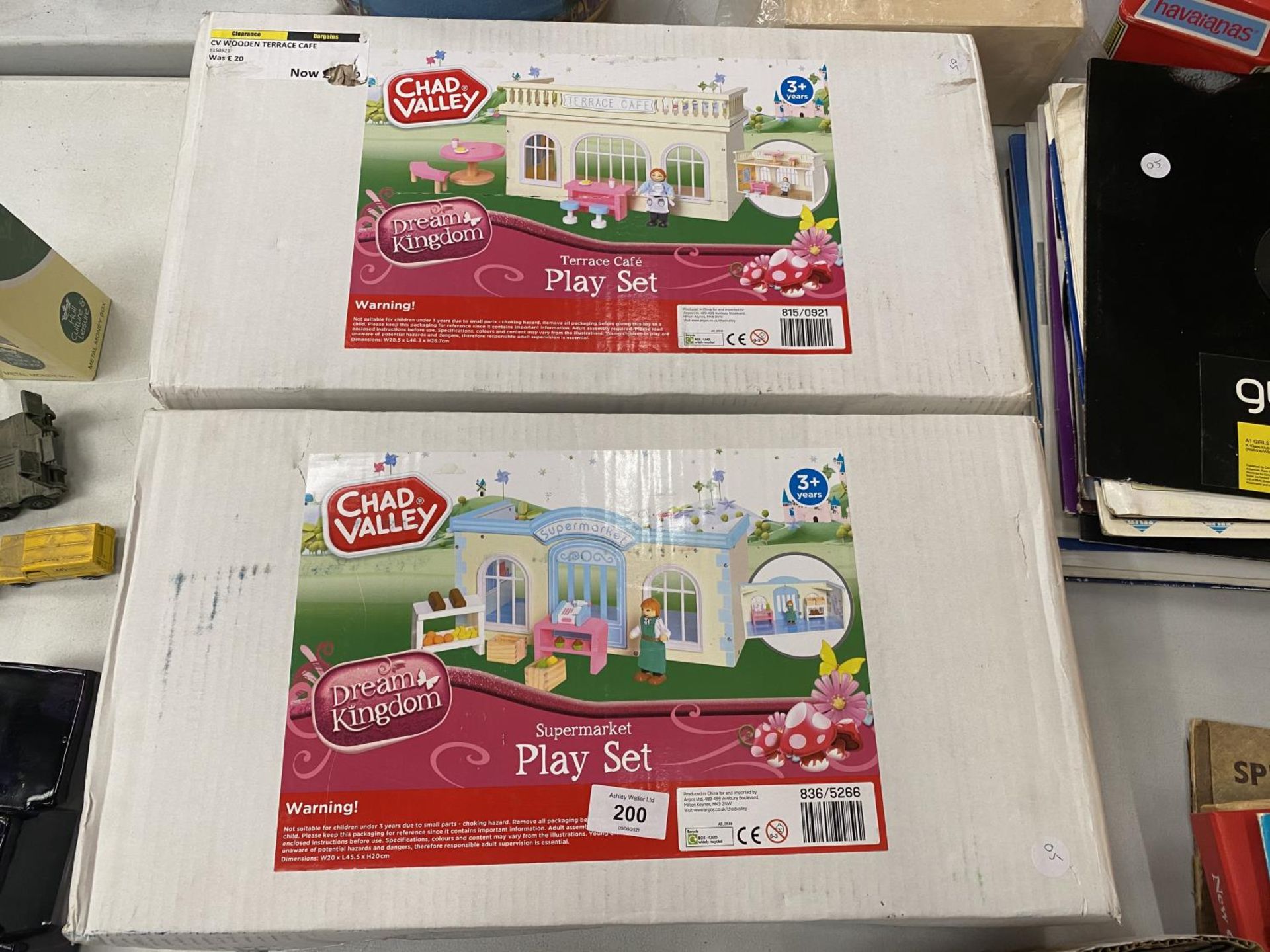 TWO BOXED CHAD VALLEY 'DREAM KINGDOM' PLAY SETS