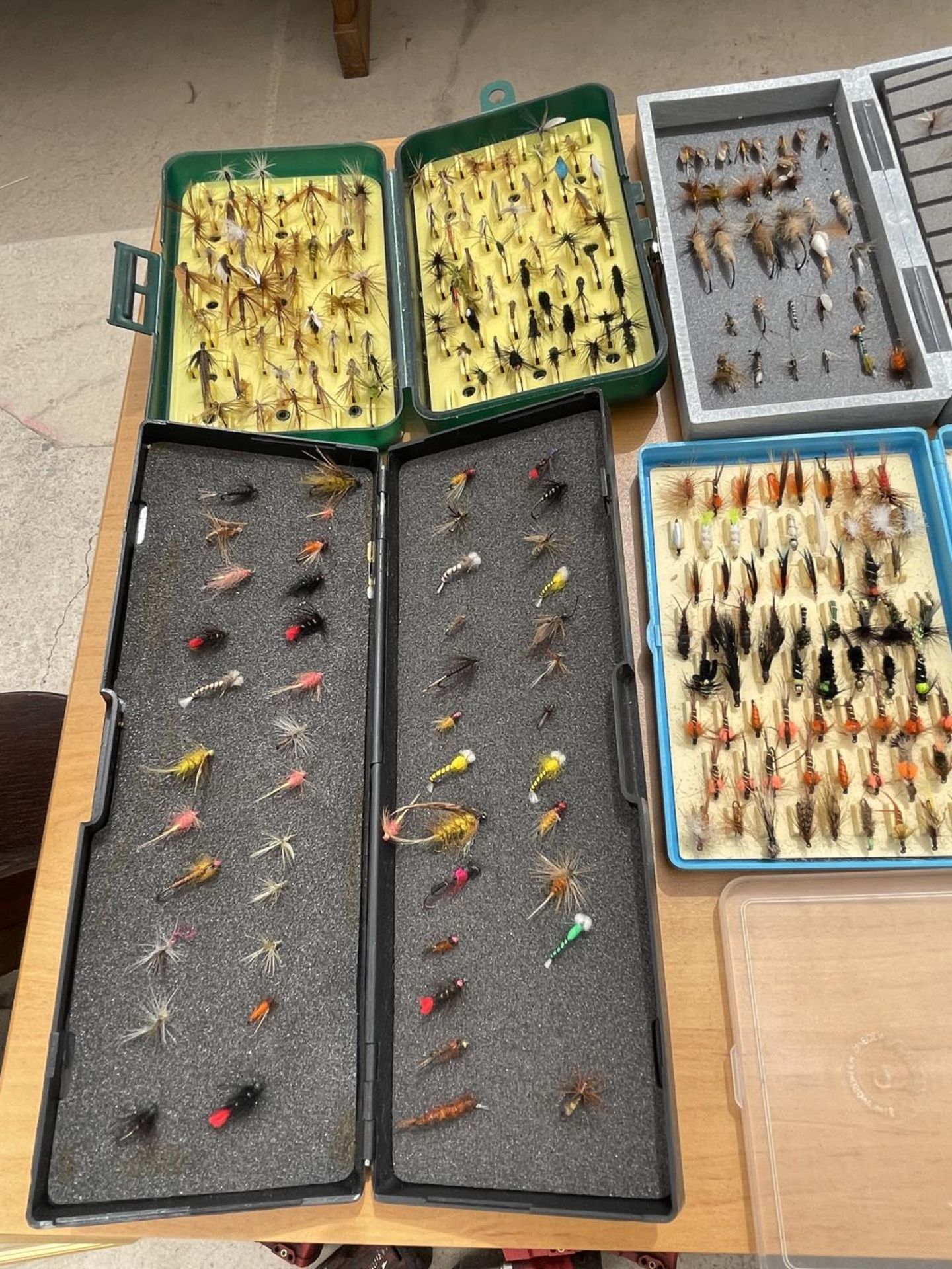 AN ASSORTMENT OF 11 BOXES OF FISHING FLIES - Image 2 of 4
