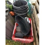 A SELECTION OF POND BASKETS (APPROX 50) NB:THESE ITEMS ARE TO BE COLLECTED FROM HEATHER BANK FARM,