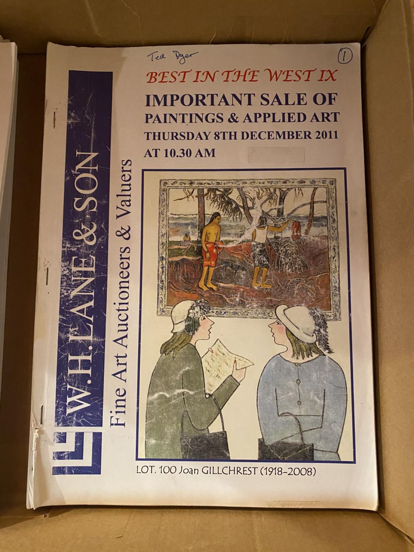 A LARGE COLLECTION OF CORNISH AUCTION CATALOGUES TO INCLUDE W.H.LANE & SONS AND A SOTHERBY'S OF - Image 4 of 8