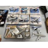 A COLLECTION OF MODEL AIRCRAFT MODELS
