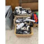 A LARGE QUANTITY OF MIXED PLUMBING FITTINGS
