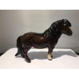 A BESWICK BAY SHETLAND PONY