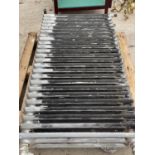 A LARGE AND HEAVY CAST IRON RADIATOR