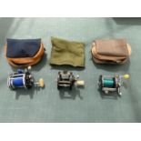 A GROUP OF THREE FISHING REELS COMPRISING OF PENN NO. 160, PENN SILDER BEACH NO.99 AND PENN NO.85