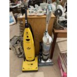 A PURE POWER 1300W VACUUM CLEANER AND A VAX AIRLIFT VACUUM CLEANER