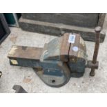 A LARGE PARAM BENCH VICE