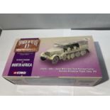 A BOXED CORGI MODEL KRAUSS-MAFFEI HALF TRACK FROM THE DESERT CAMPAIGNS OF NORTH AFRICA RANGE -